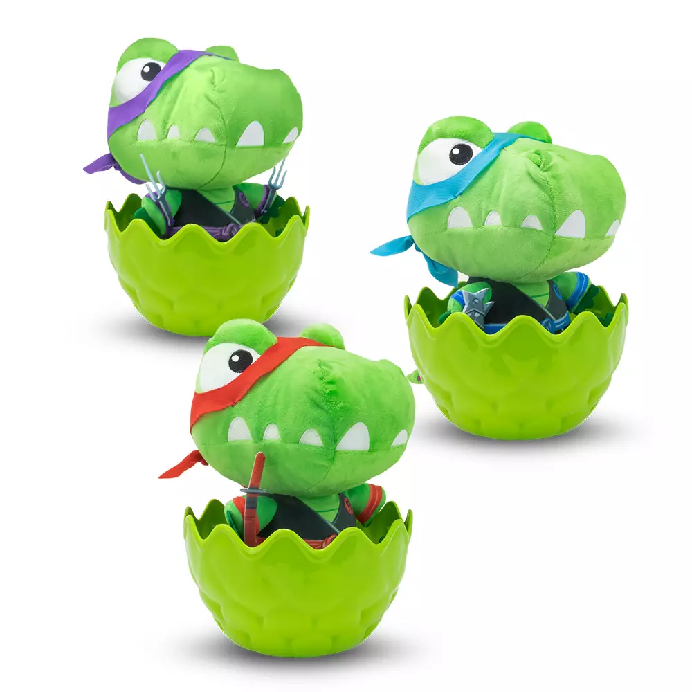 Crackin Eggs Dino T-Rex Ninja Asst 3 - Mainan Telur Boneka