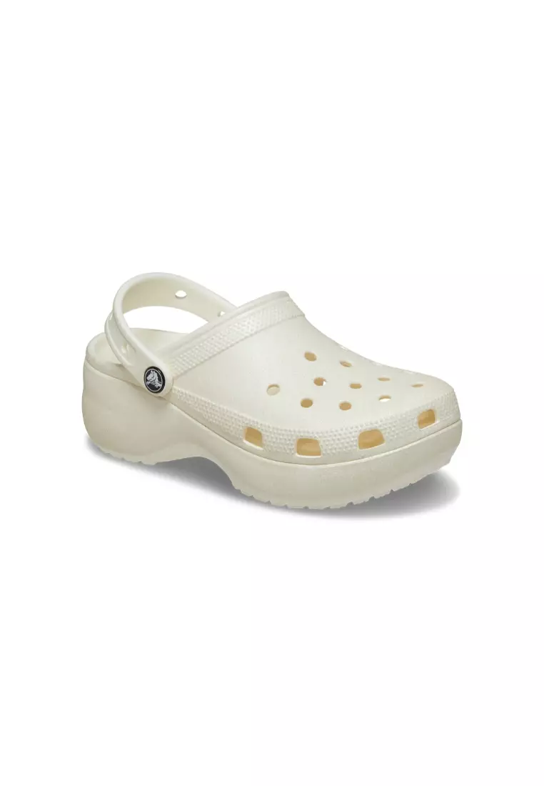 Discount on Crocs  shoes - SKU: Women's Classic Platform Glitter Clog W