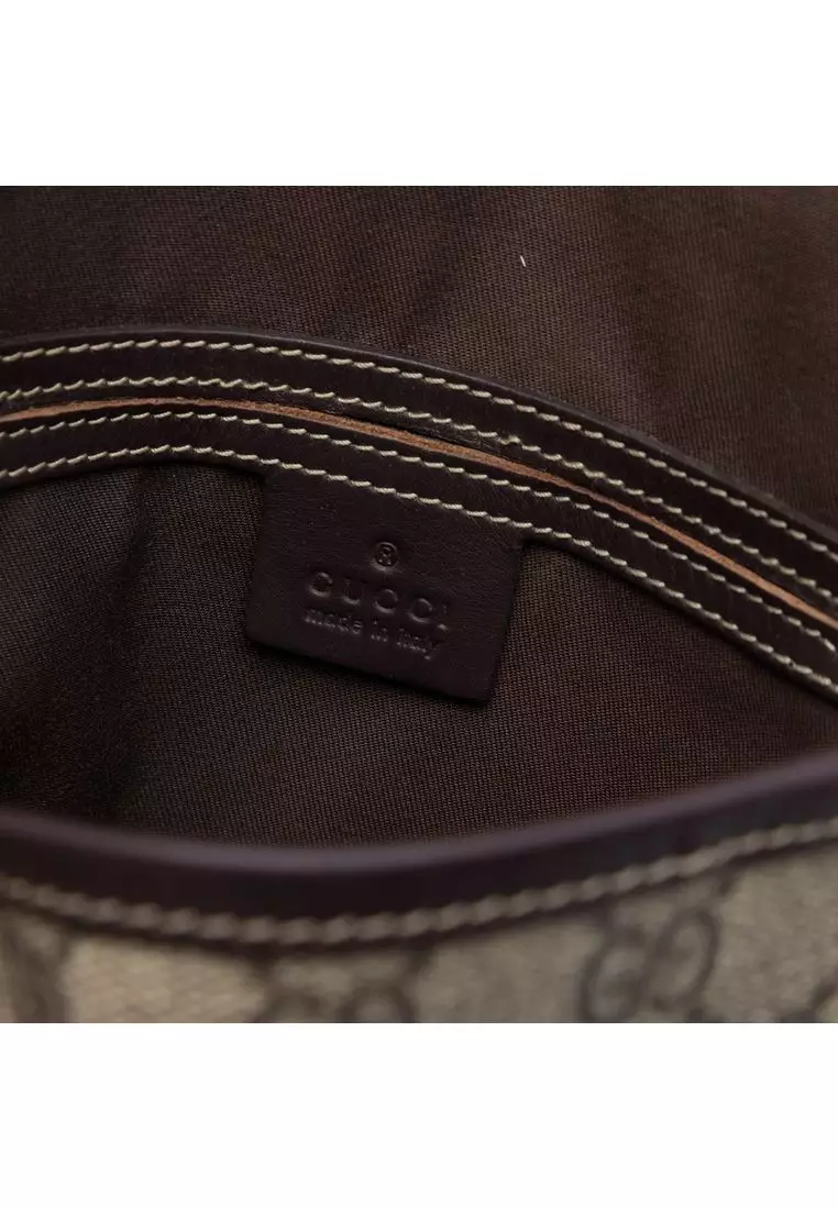 Pre-Loved Gucci Gg Supreme Crossbody