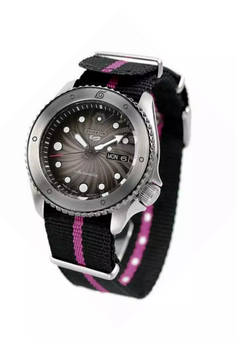 Seiko 5 Sports Naruto Series Boruto Uzumaki Limited Edition Automatic Watch SRPF65K1