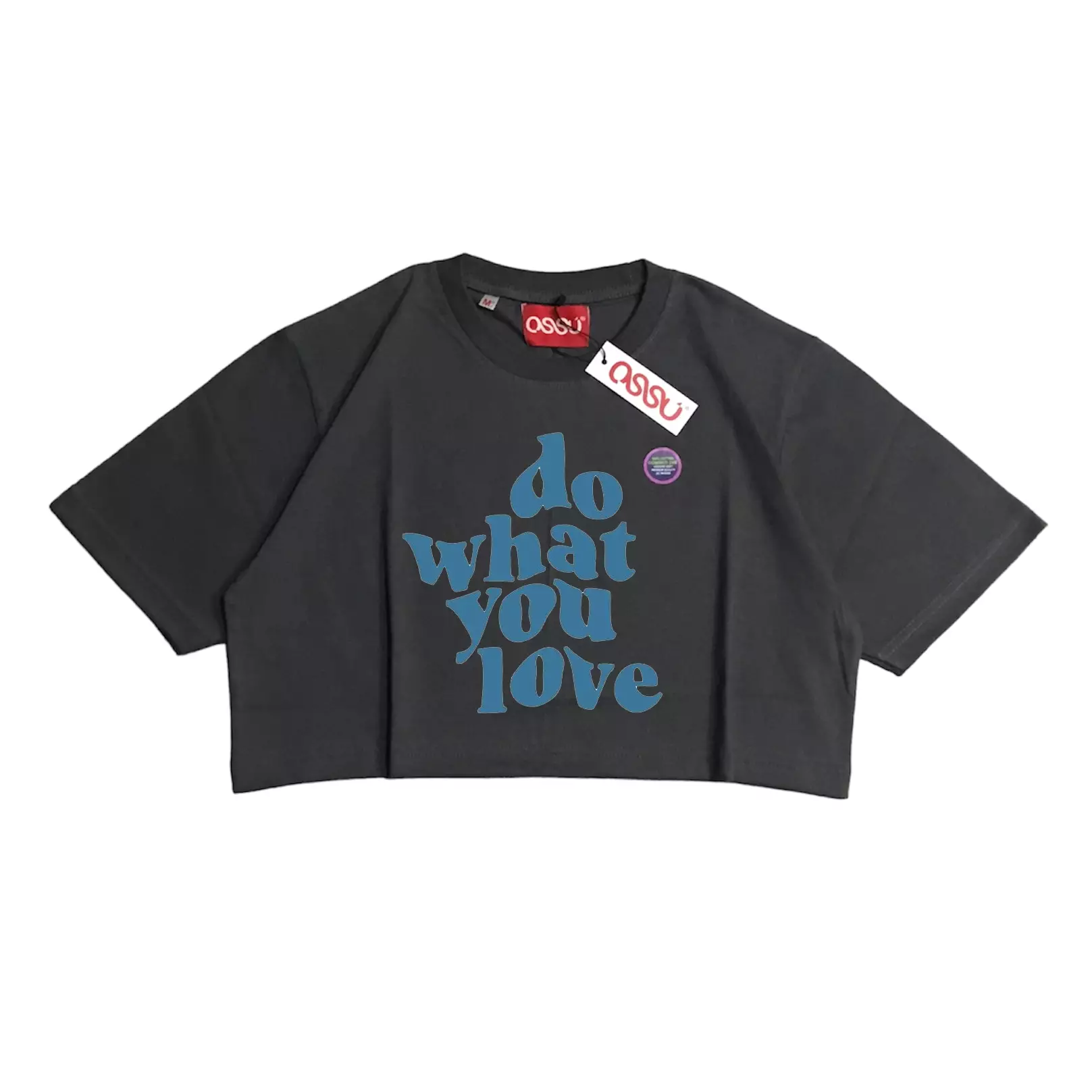Ossu CropTop DTF Series Do What You Love Combed 24S