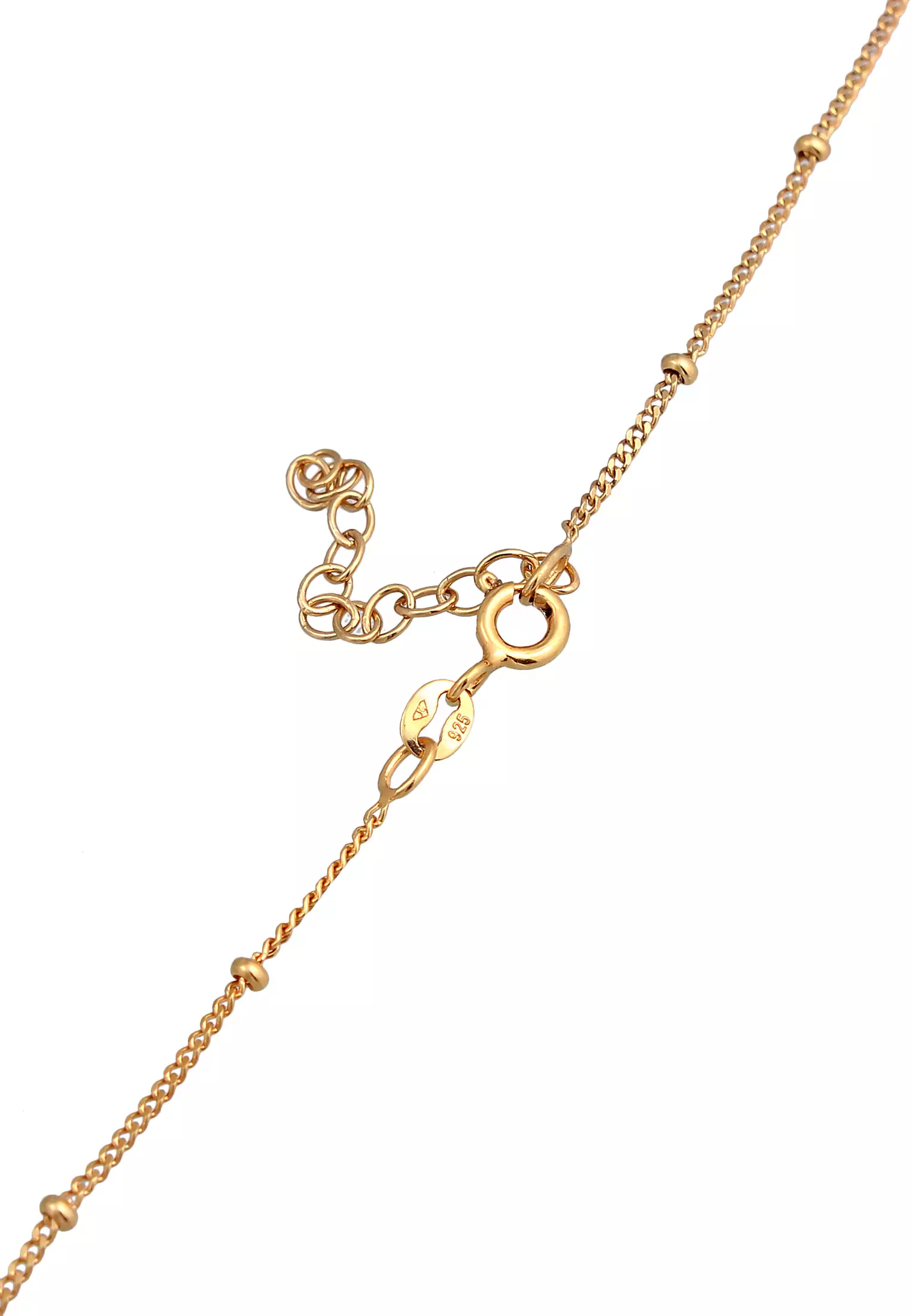 Necklace Choker Feather Pendant Boho Gold Plated