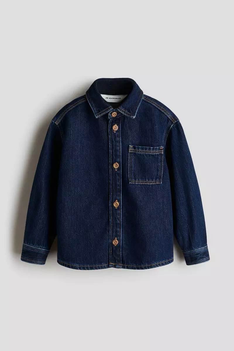 Denim overshirt