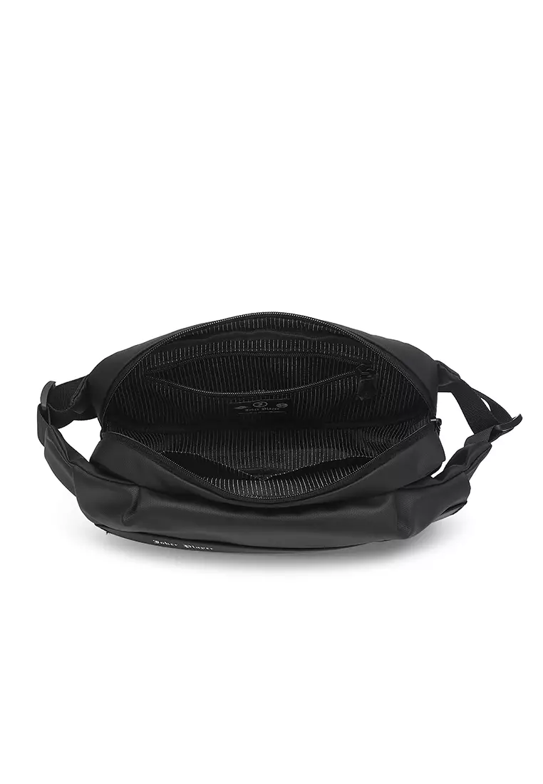 Men's Waist Bag / Belt Bag / Chest Bag (Tas Pinggang / Tas Dada Pria) - Hitam