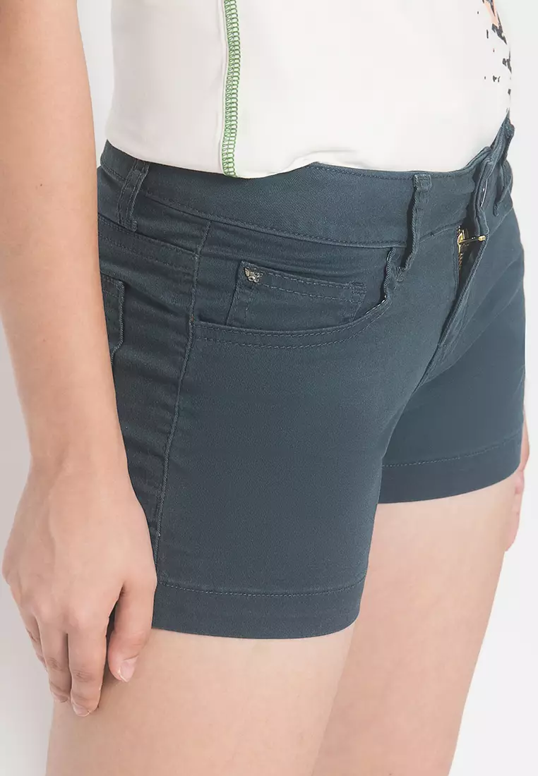 LGS - Celana Pendek - Celana Wanita - Biru