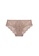 ZITIQUE brown Women's See-through 3/4 Cup Deep-V Lace Lingerie Set (Bra and Underwear) - Brown 90F68US395BE7EGS_3
