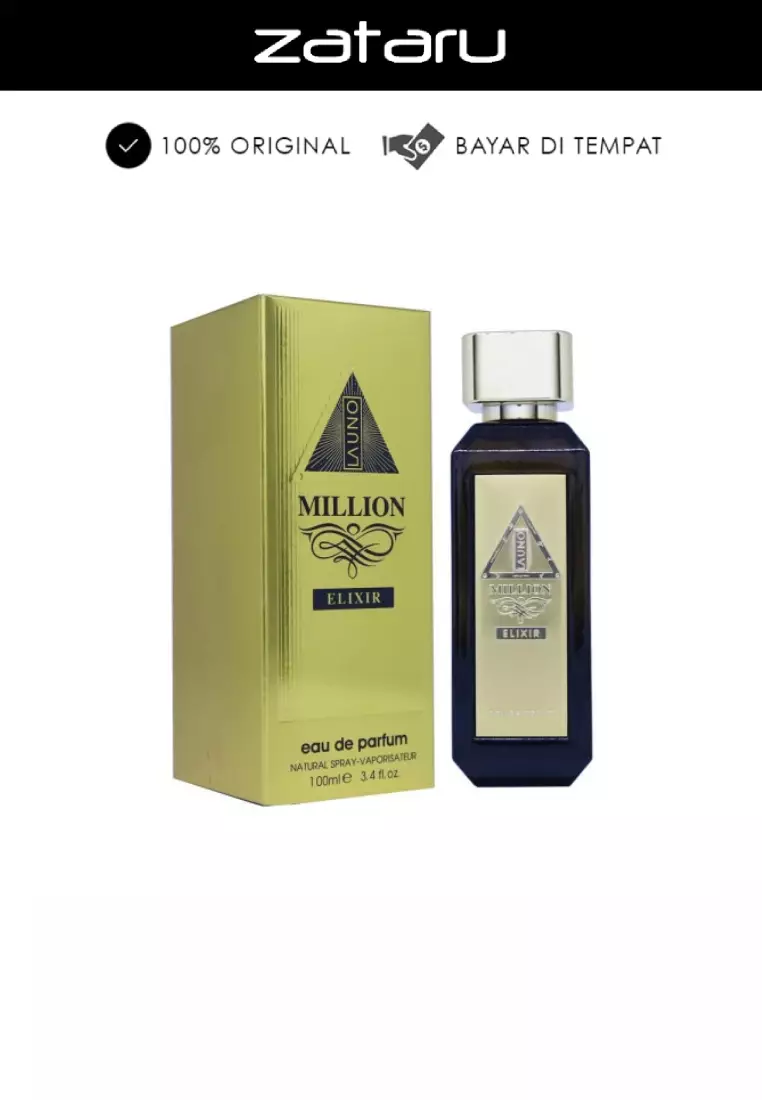 Fragrance World La Uno Million Elixir Man EDP - 100 ML (Parfum Pria)