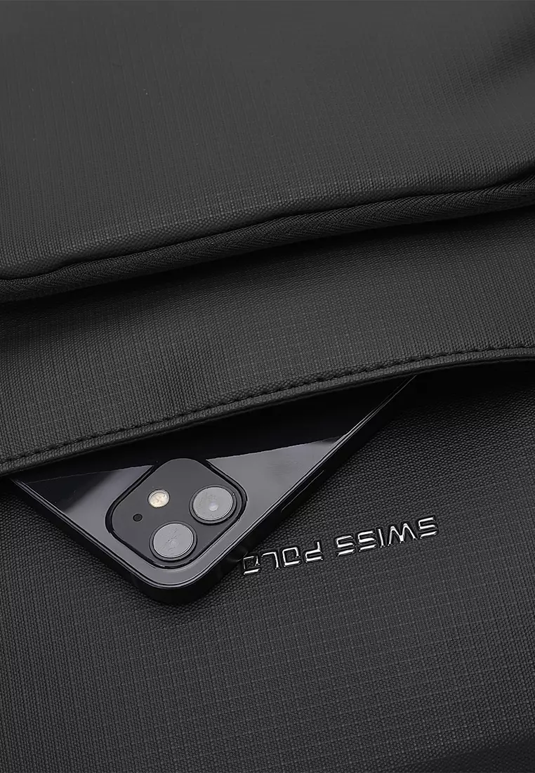 Men's Laptop Backpack - Black