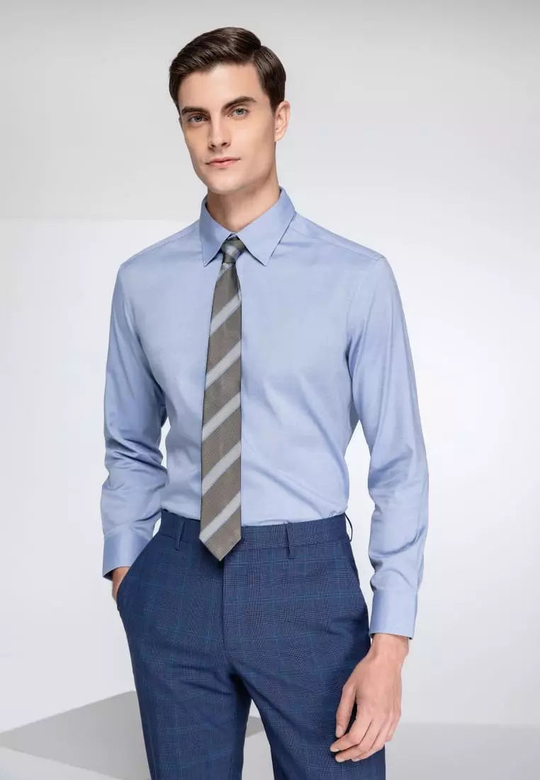 G2000 Non-Iron Cotton Stretch Smart Fit Oxford Shirt