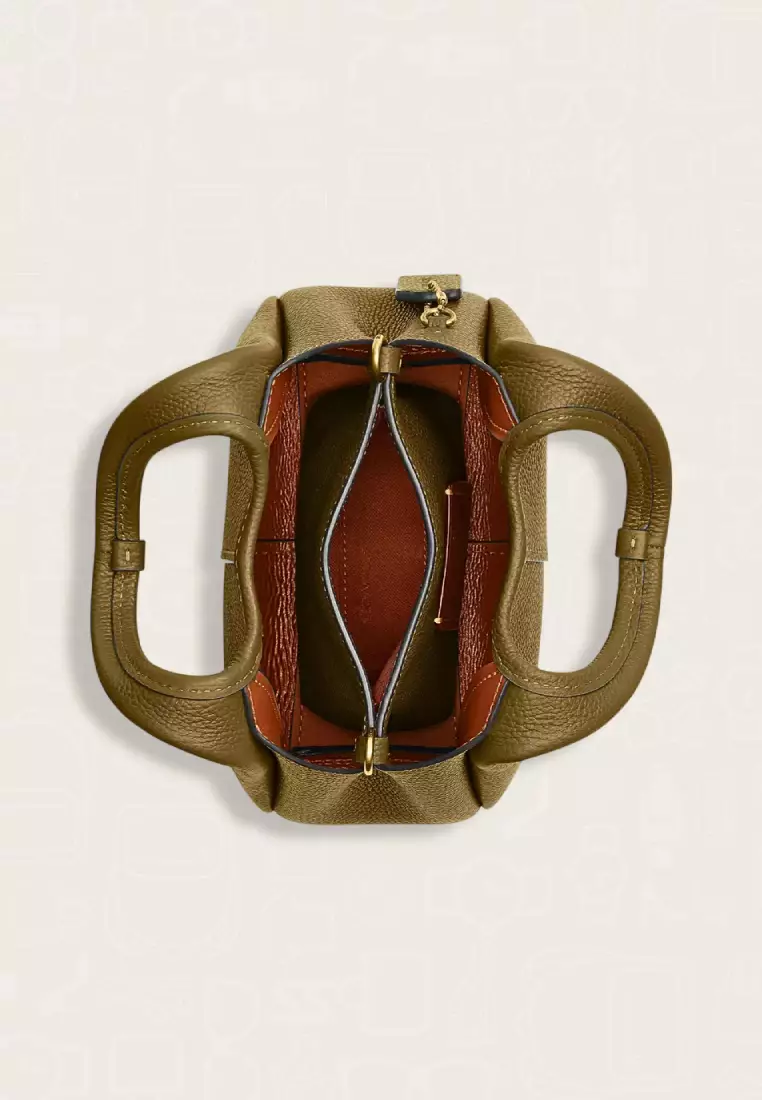 Coach Lana Shoulder Bag 19 Muted Olive