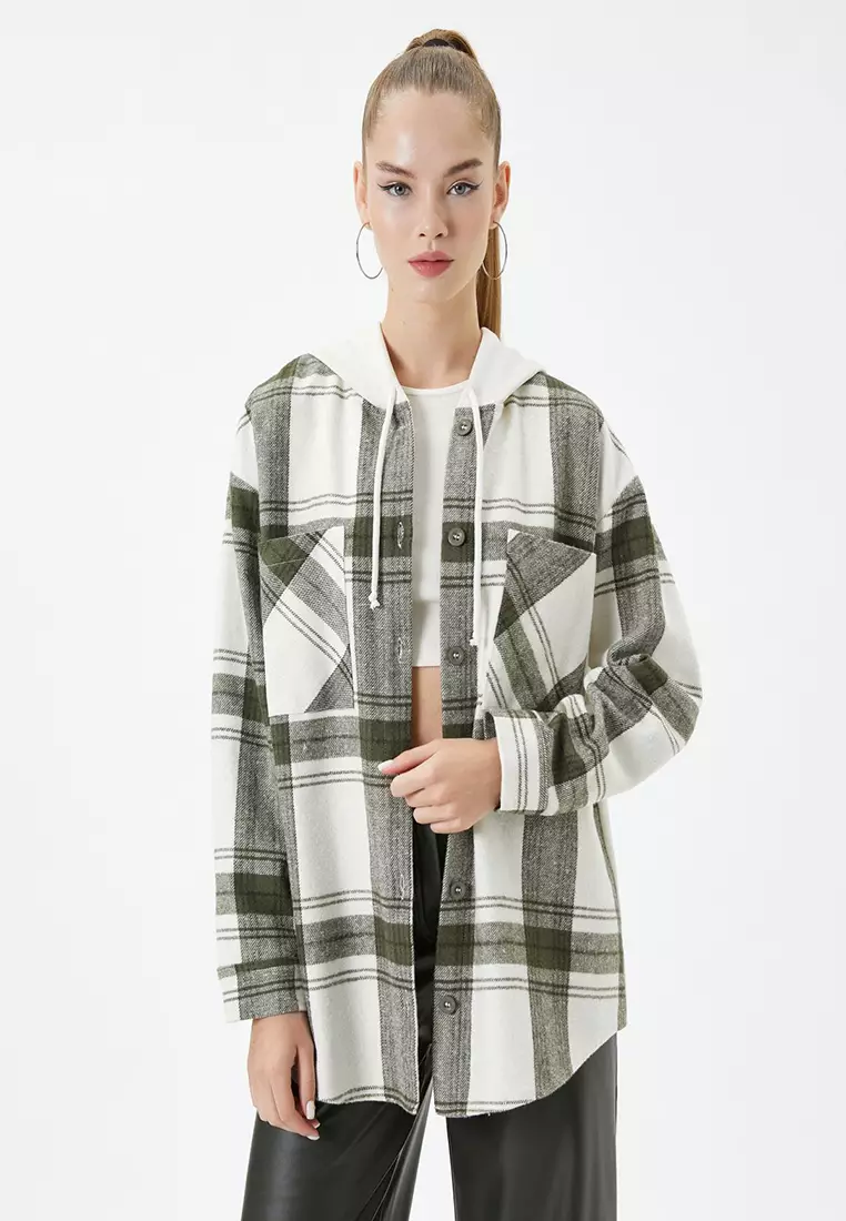 Plaid Shirt Hoodie
