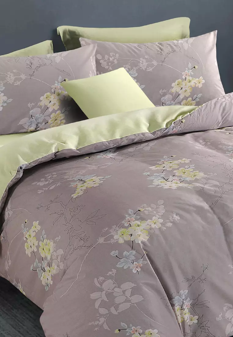 Buy Jean Perry Jean Perry Montana Quilt Cover Set [100 Combed Cotton