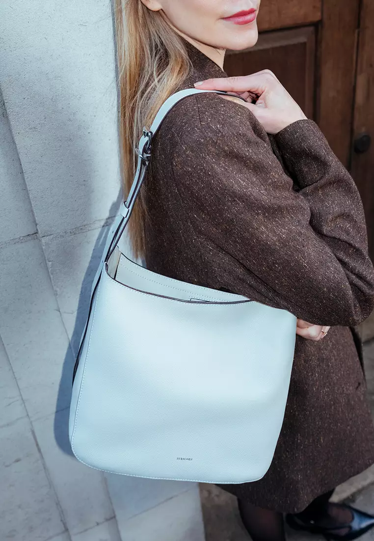Asymmetric Shoulder Bag - Cacao