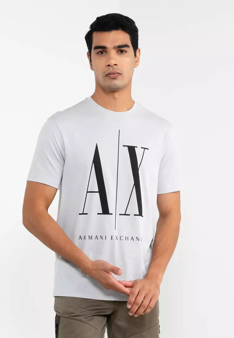 Buy Armani Exchange Logo Printed T Shirt Online ZALORA Malaysia