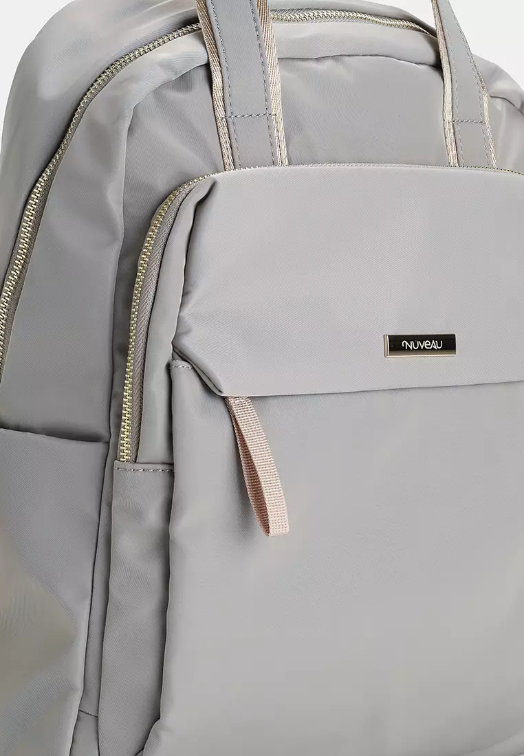 Premium Oxford Nylon Laptop Backpack with Top Handle