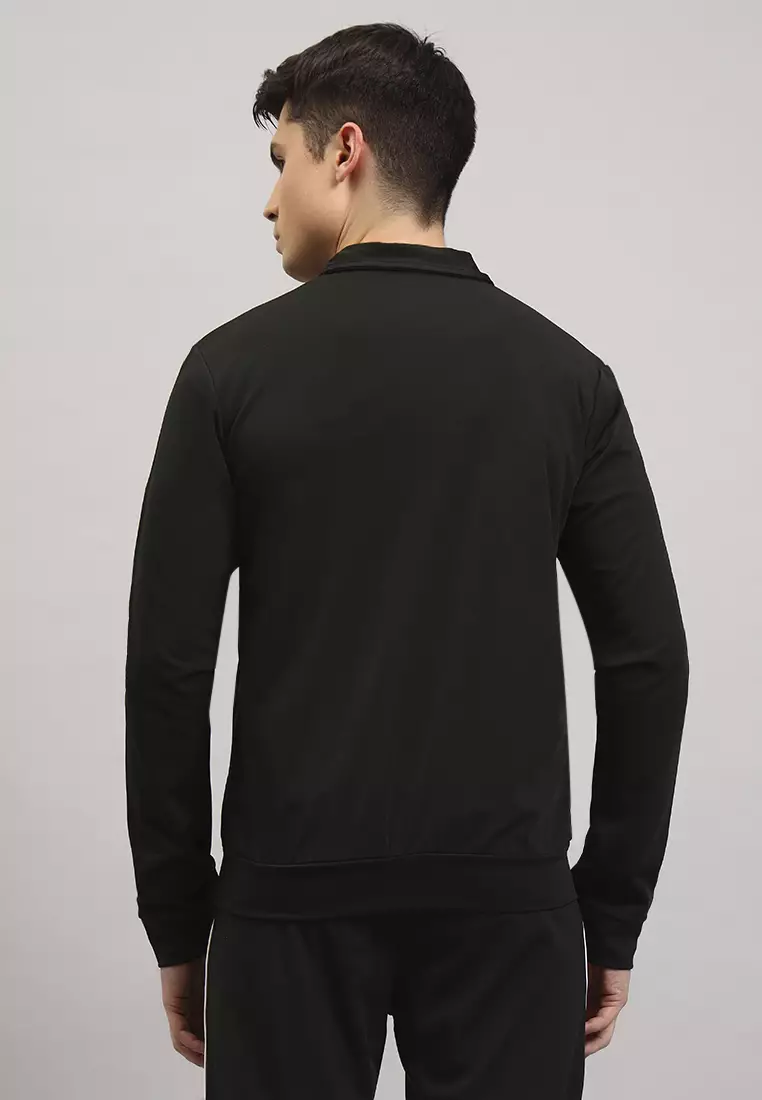 Jaket Track Desainer Latihan Hijau Pria