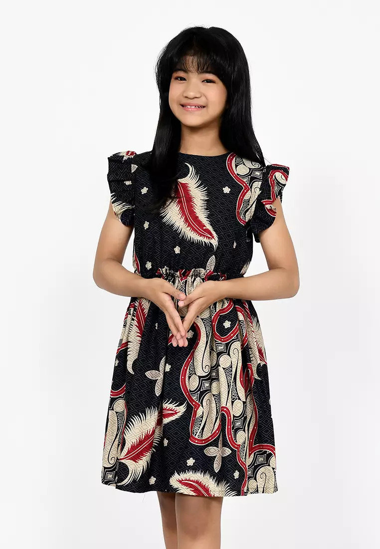 Dress batik outlet anak modern