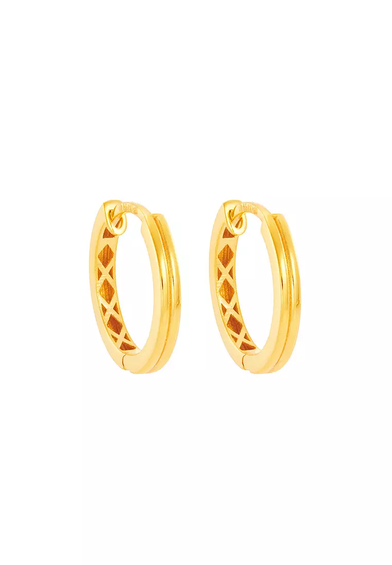 HABIB HABIB Oro Italia 916 Yellow Gold Earrings GE76121024 (22K