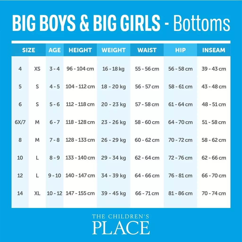 Girls Print Tiered Skort - Rok Celana Anak Perempuan (Biru)