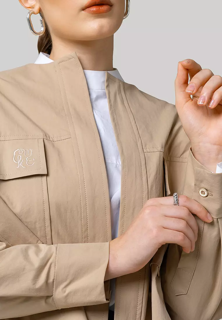 Kami Lila Oversized Outer Latte