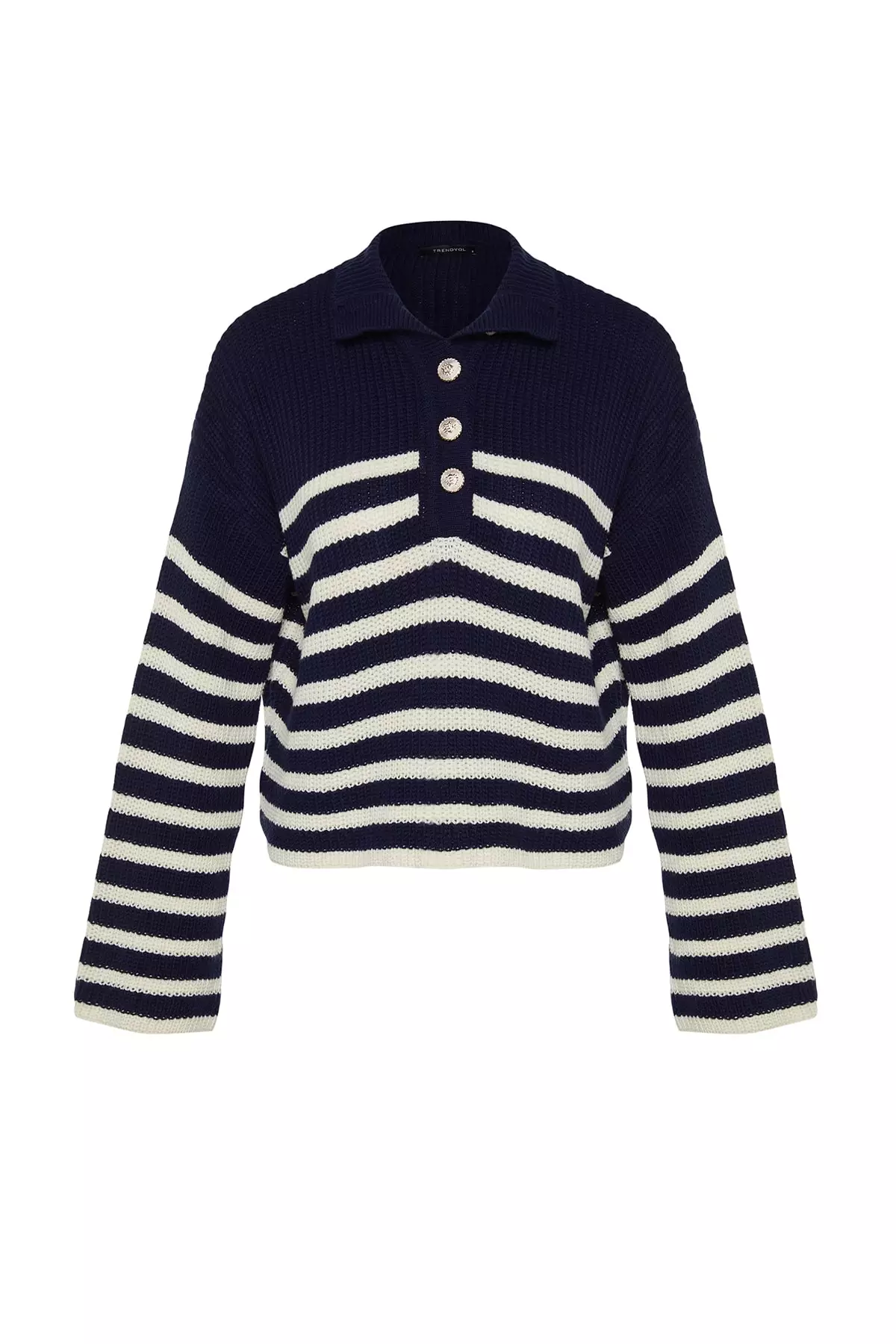 Striped Knit Sweater