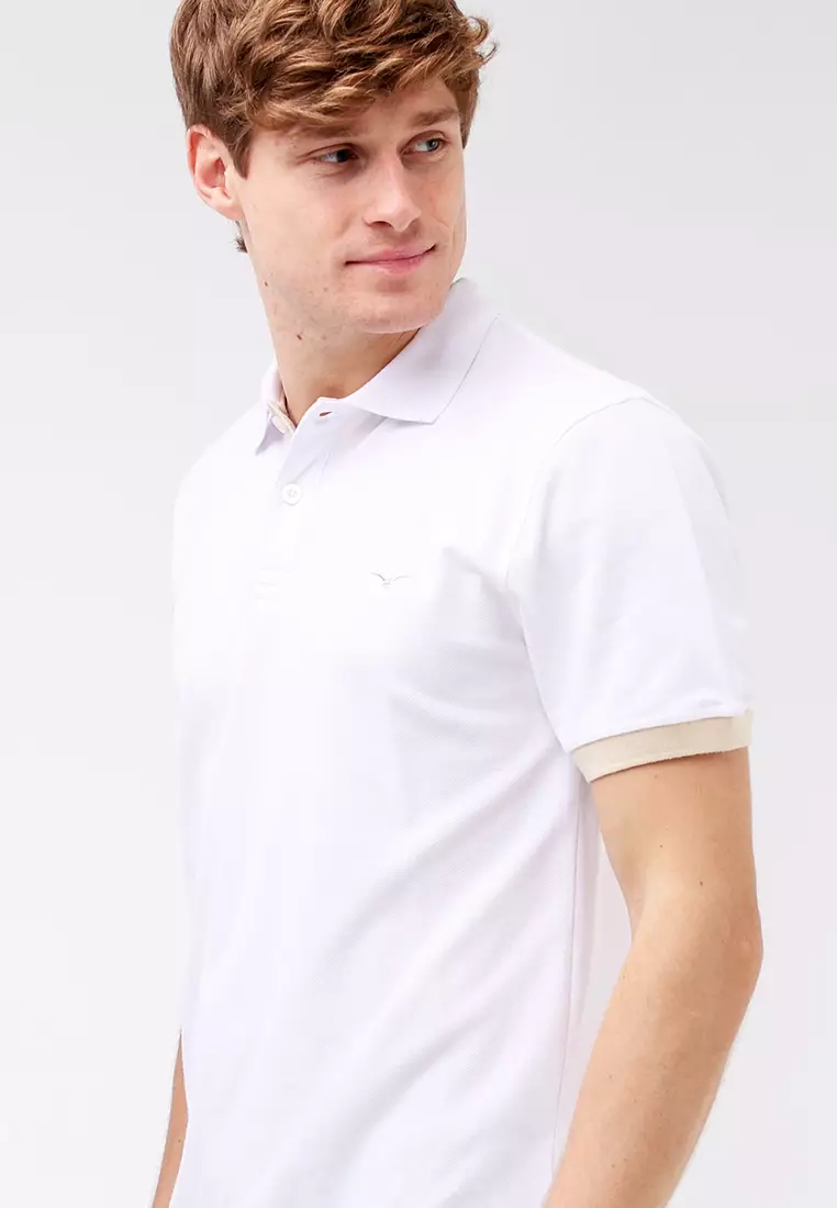 Cvc Collared Shirt Pique