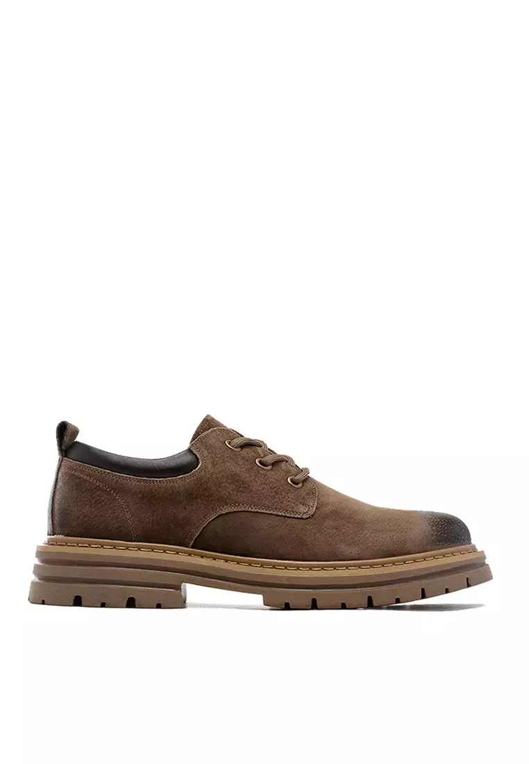 Discount on Twenty Eight Shoes  shoes - SKU: VANSA Fashion Pig Leather Lace-up Casual Shoes VSM-C-5252