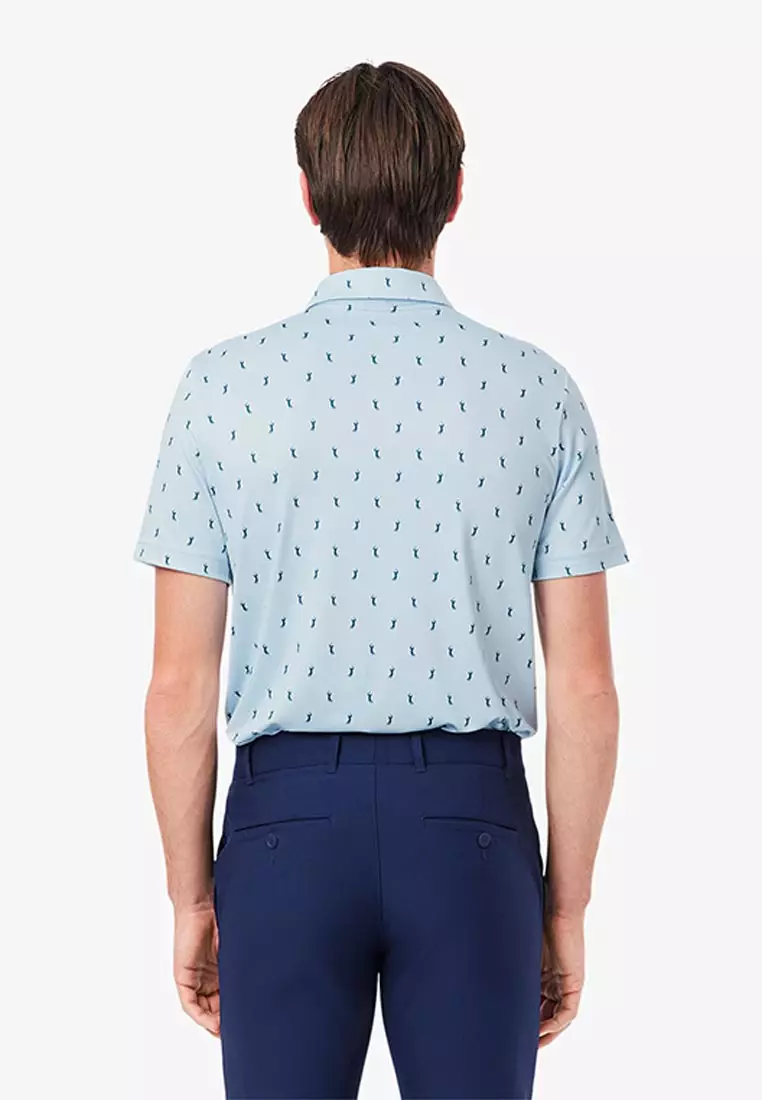 Golf Printed Recycled Polyester Polo Shirt