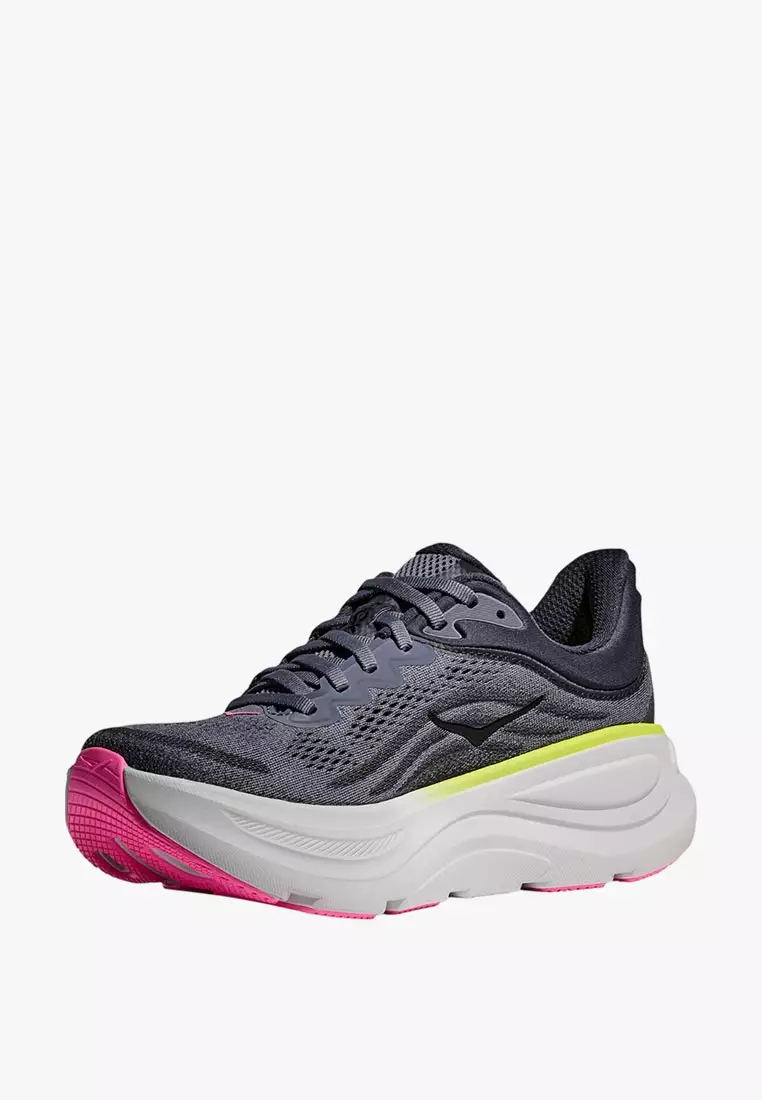 Bondi 9 Women's Running - Charcoal Grey/Grey Skies