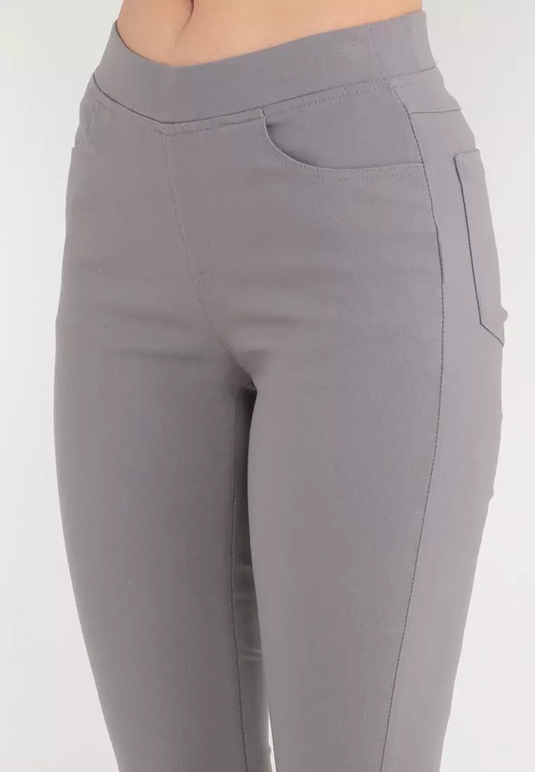 Elastic jeggings on sale