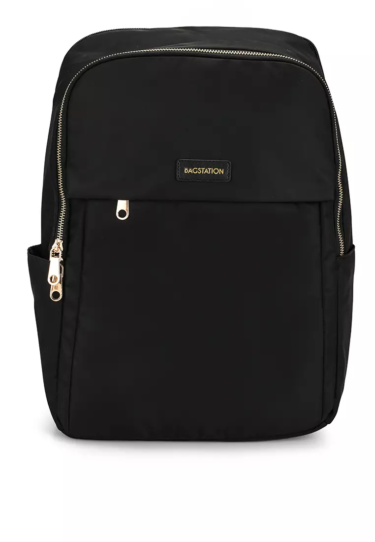 Buy BAGSTATION Premium Nylon Laptop Backpack Online ZALORA Malaysia