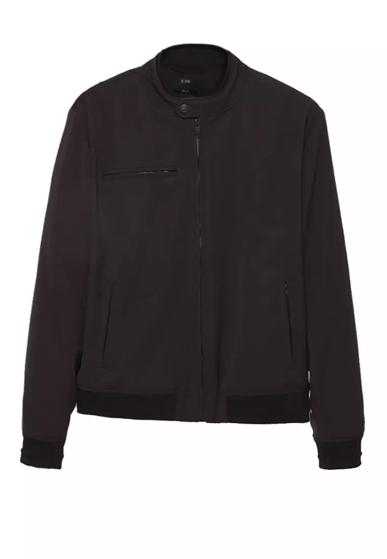 Jobb Alexando Jacket Pria Regular Fit Coklat
