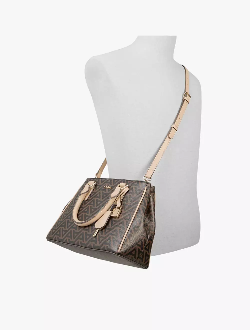 Aldo Javamaentar Women's Satchel Bag - Brown