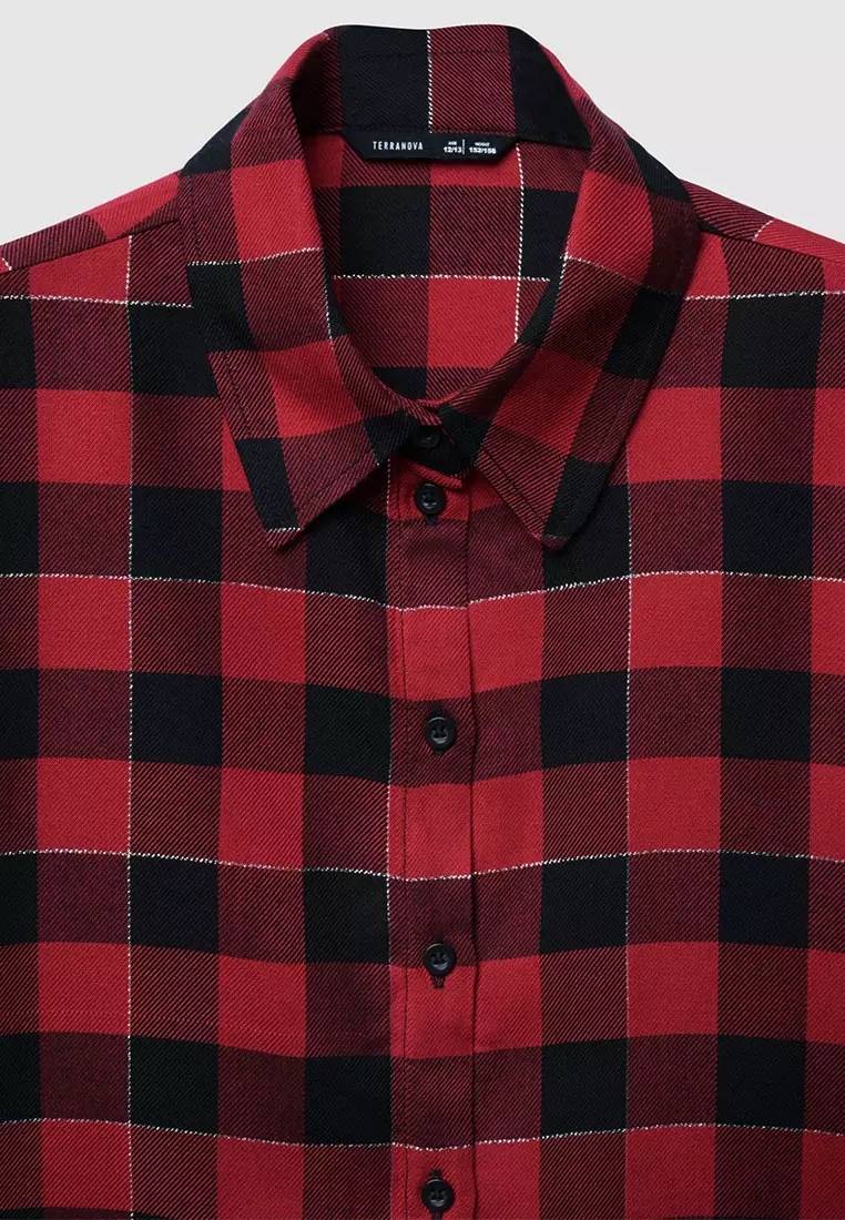 Kids Girls Long-Sleeved Shirt