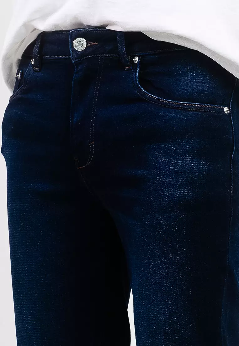 Slim Denim Shorts