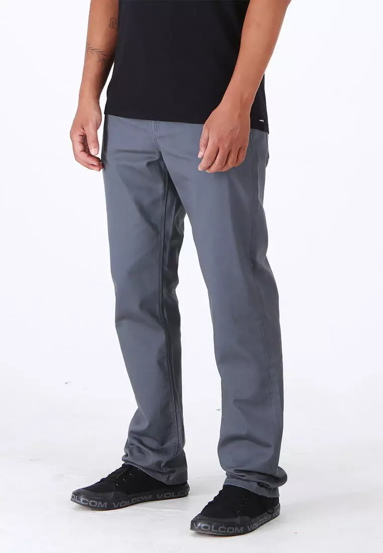 MLP SOLVER 5 POCKET SLUB PANTS DARK SLATE