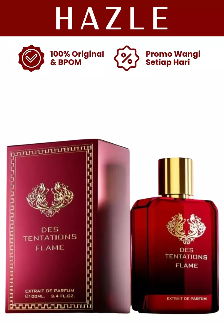 Des Tentations Flame Man Extrait De Parfum 100 ml