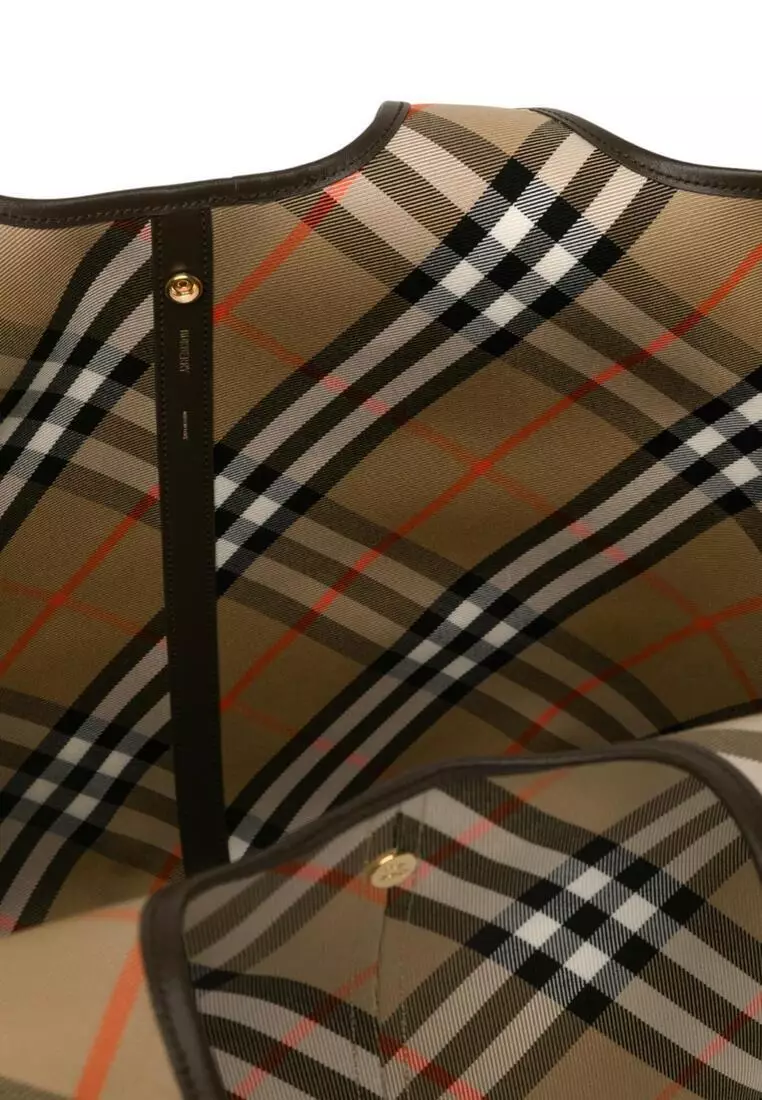 Medium Check Tote 托特包