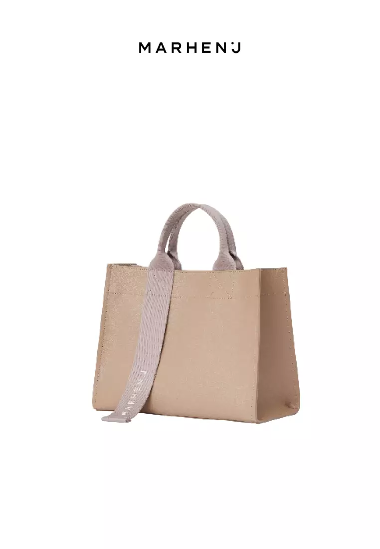 CINDY Vegan Leather Crossbody Bag Sand Beige