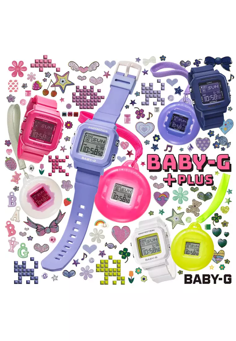 Baby-g Plus Series Digital Watch BGD-10K-6DR