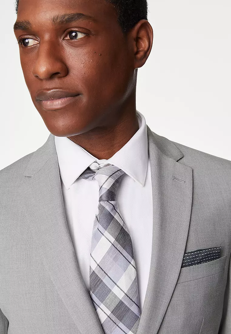 Slim Fit Stretch Suit Jacket