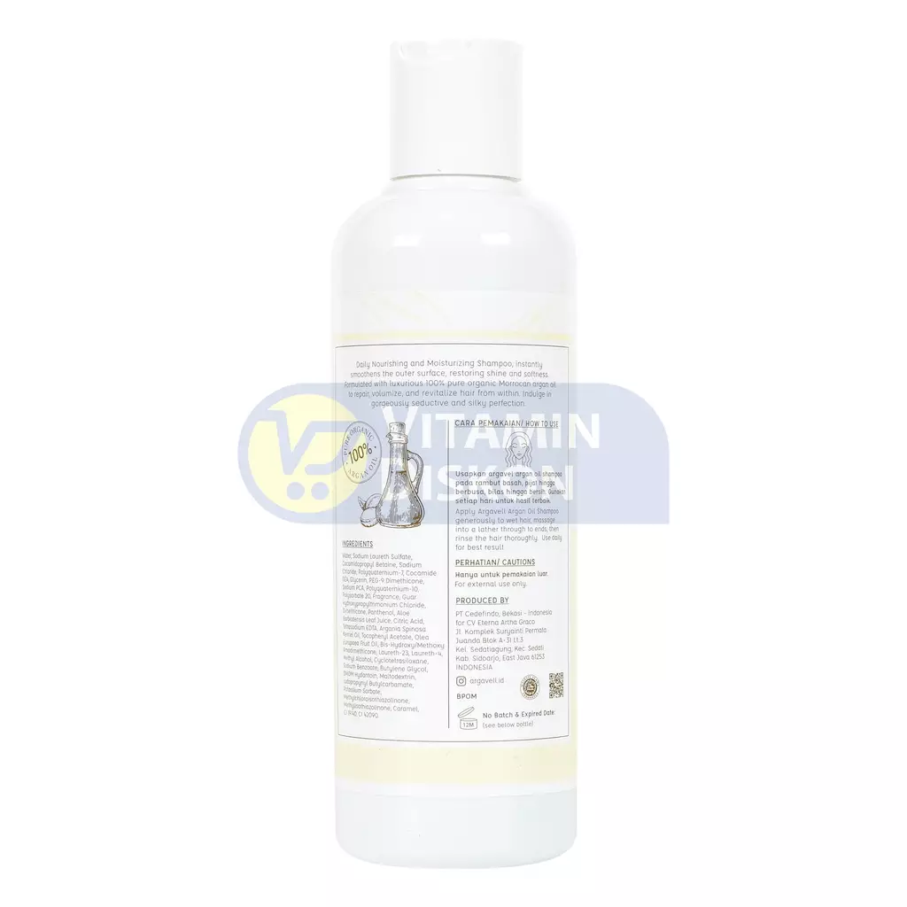 ARGAVELL ARGAN SHAMPOO - 240ML