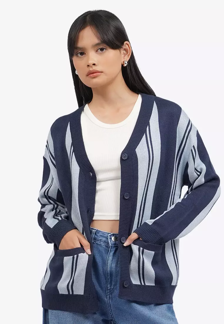 Long Sleeve Retro Cardigan