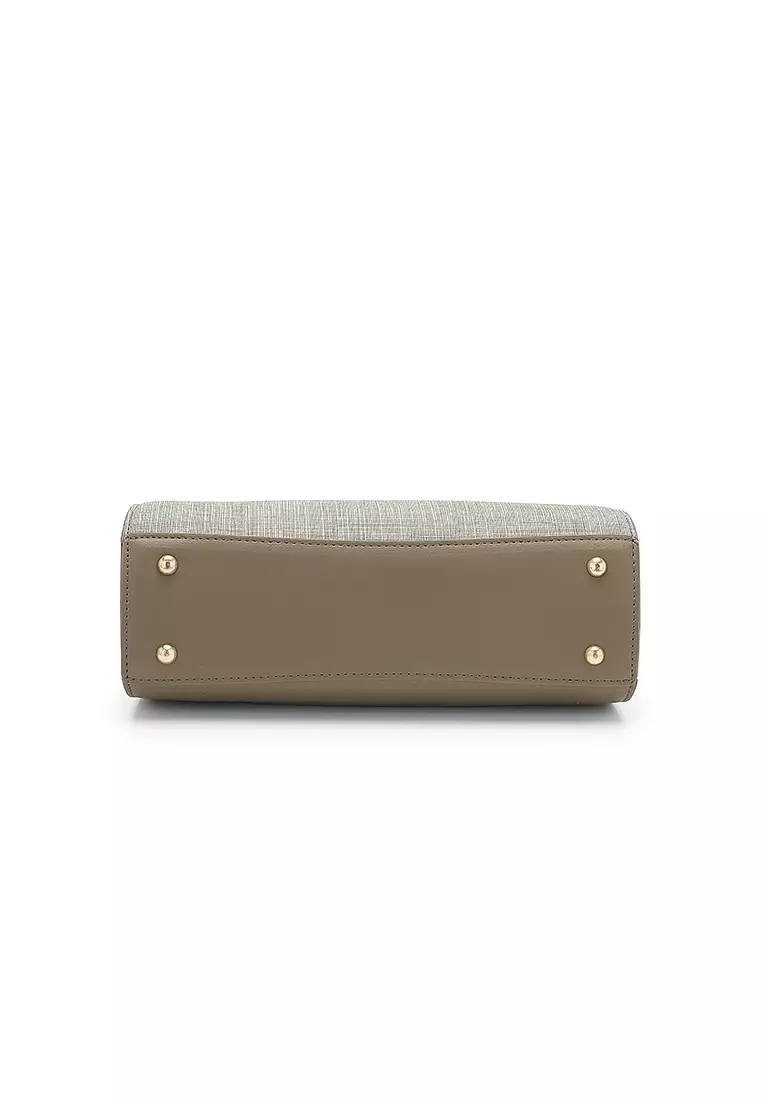 Women's Top Handle Bag / Sling Bag / Crossbody Bag - Fatigue