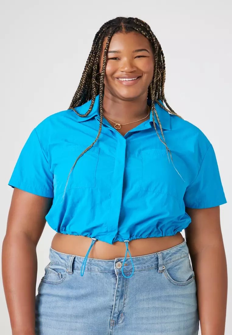 Forever 21 plus crop sales tops