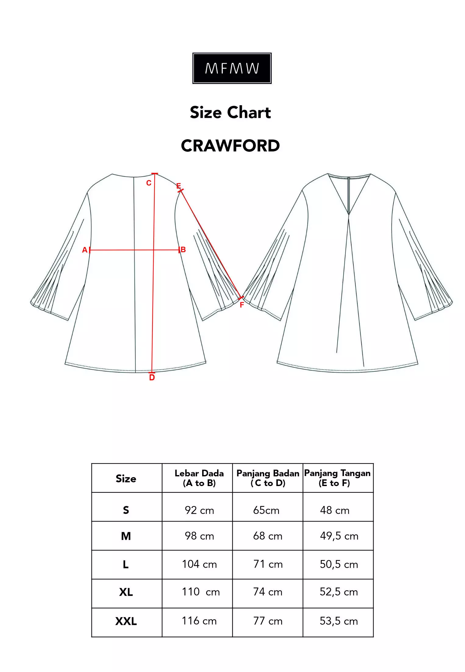 MFMW Crawford Atasan Blouse Dusty Purple
