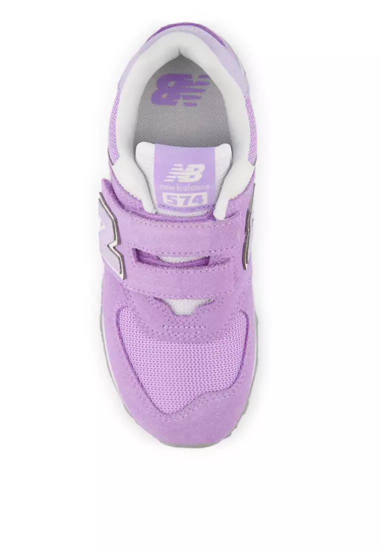 New balance 574 kids purple discount
