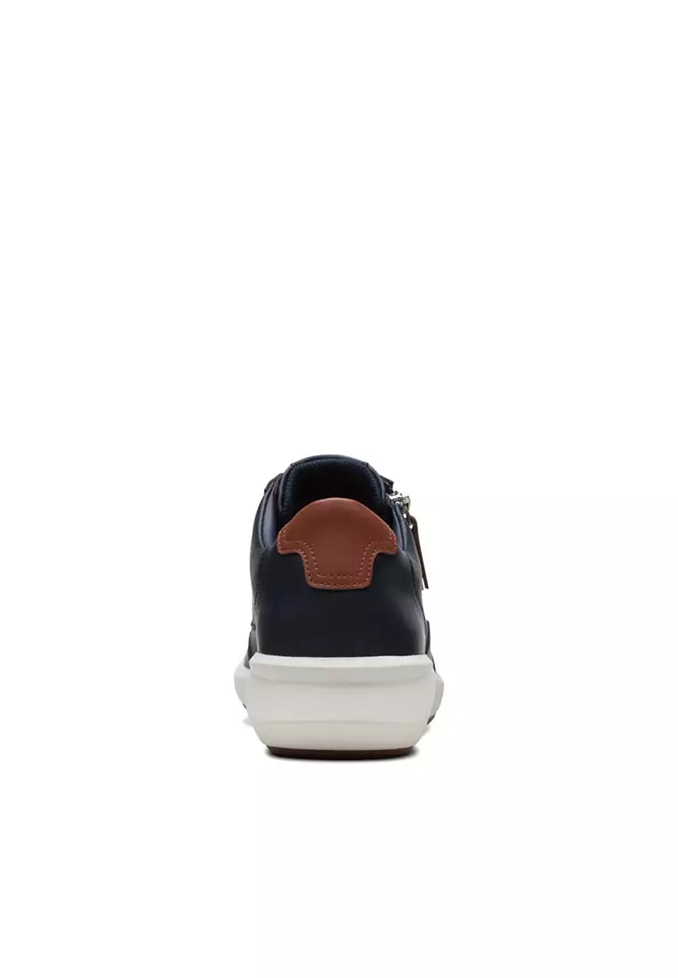Womens Un Rio Zip Sneakers - Navy Combi