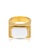 Hey Harper white and gold Cleo White Ring F8450ACD879D3FGS_1