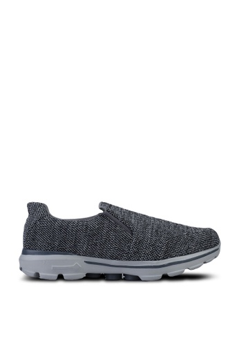 UniqTee grey Lightweight Slip-On Sport Sneakers B7A60SHFF24346GS_1